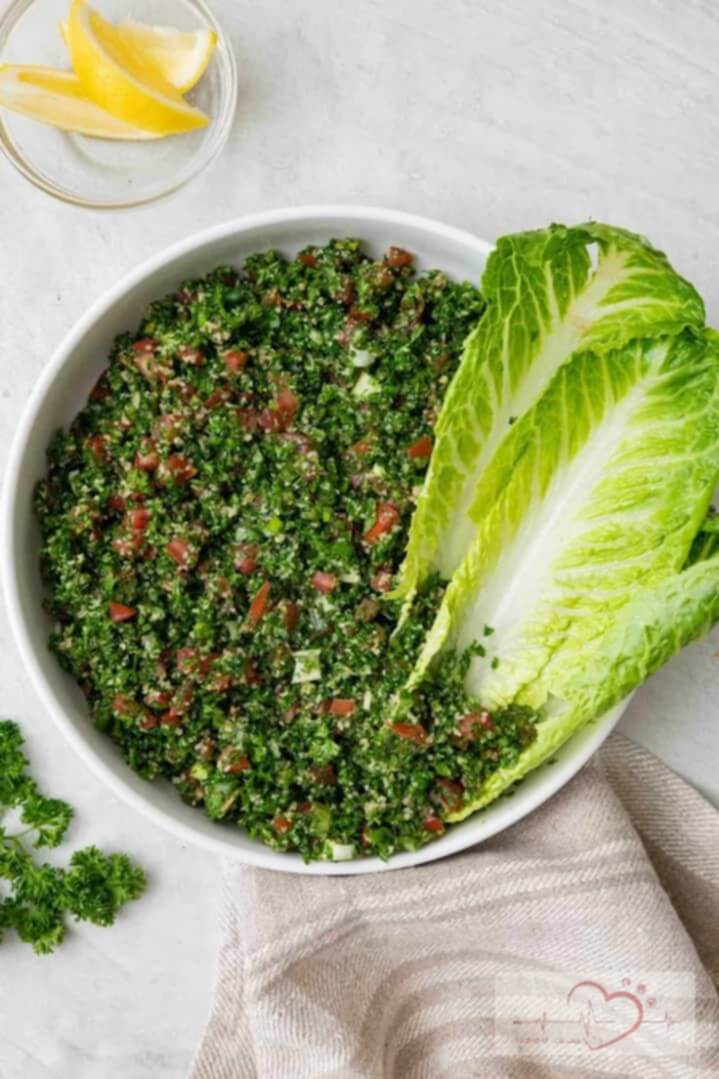 صحن تبولة كبير